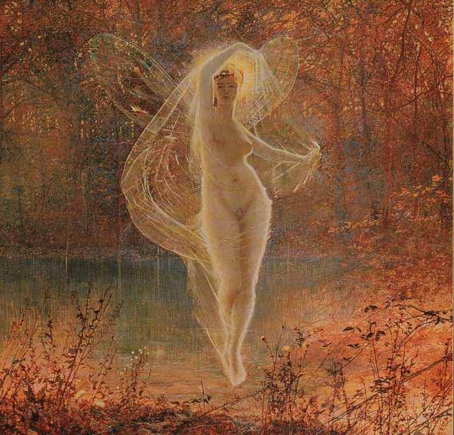 Atkinson Grimshaw Autumn oil painting image
